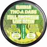Elyxr LA THCA Full Spectrum Live Badder Dabs 1g infused with the potent delta 8 THC.