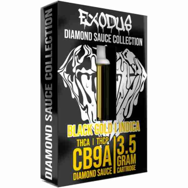The Exodus Diamond Sauce Collection includes high-quality CB9A Cartridges.