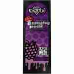 A package with a purple and black label containing Exodus ExoClub Replacement Mushy Pods 2g.