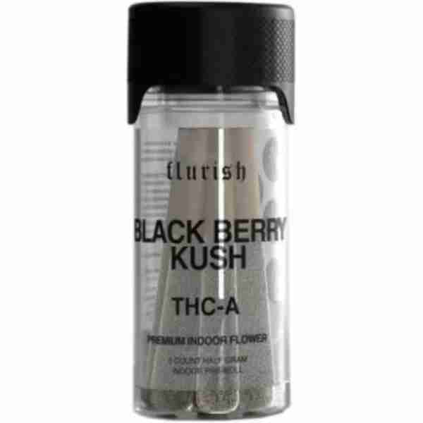 flurish premium thca preroll black berry kush
