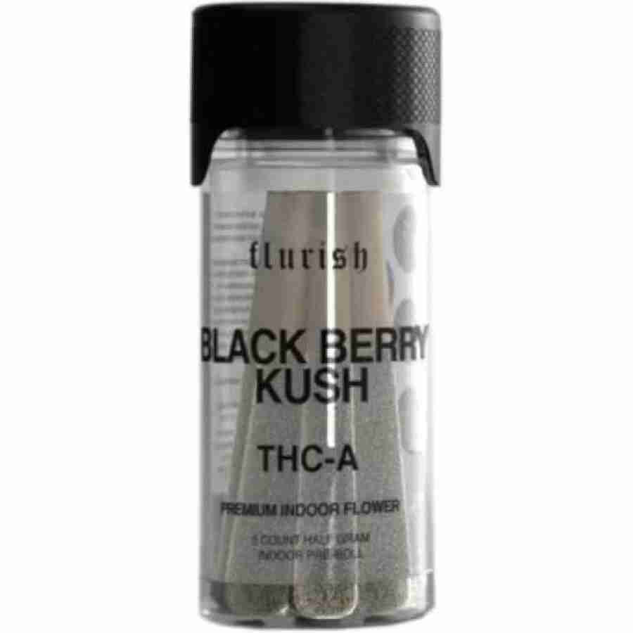 flurish premium thca preroll black berry kush