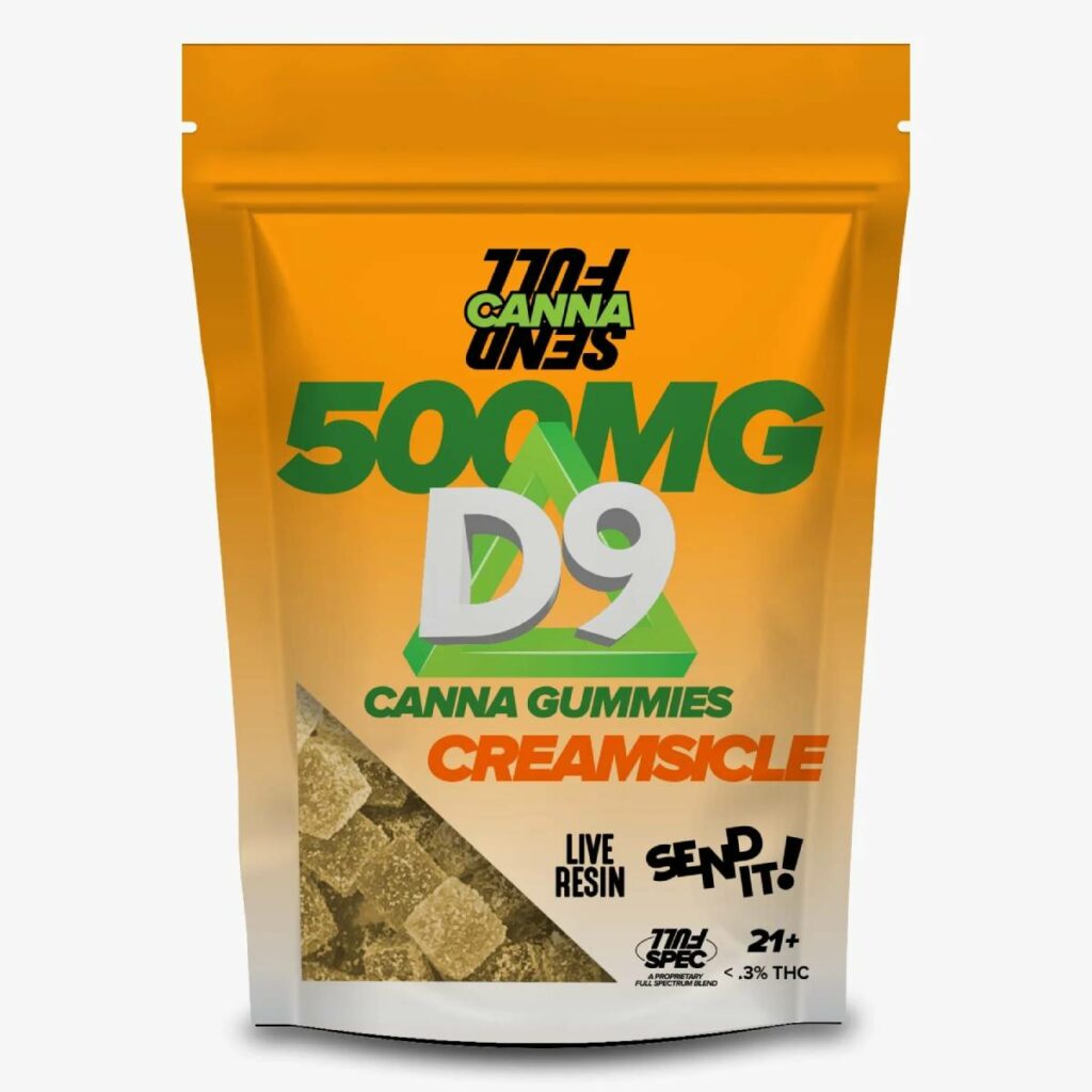 Full Send HD D9 Gummies 500mg 15pc For Sale Online