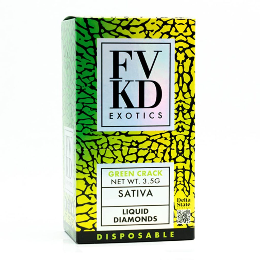 FVKD Exotics Liquid Diamonds Disposables 3.5g | 6 Strains | D8 Super Store