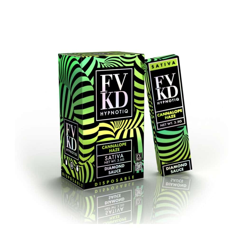 FVKD Hypnotiq Diamond Sauce Disposable 3.5g Cannalope Haze