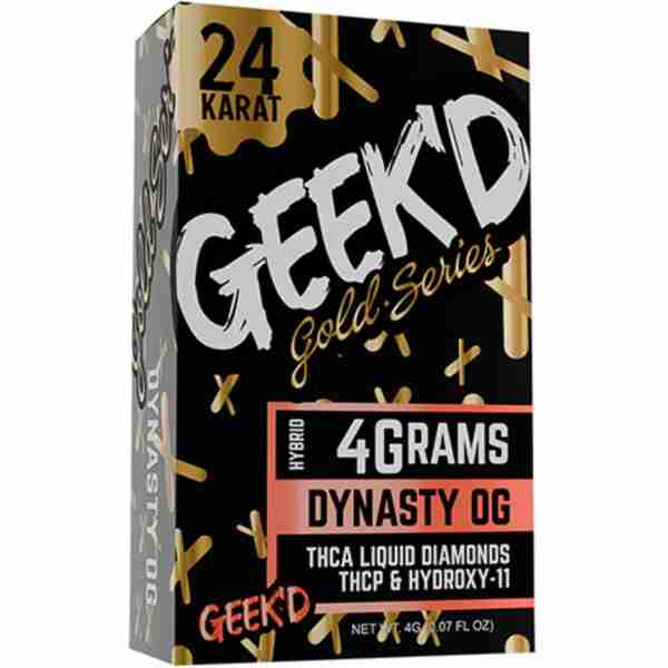 Geek'D Gold Series 4 grams Dynasty OG.
