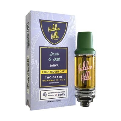 hidden hills club heady blend cartridges 2g jack jill