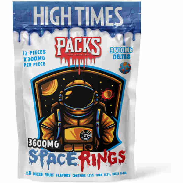 Get ready to blast off with these high times space rings packed full of flavor! Each delta space ring is bursting with intergalactic taste that will send your taste buds soaring. Don't miss out on