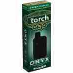 A box of Torch Onyx Liquid Diamonds THCa Disposable Vape 5g Green Goblin, infused with THCa and Liquid Diamonds.