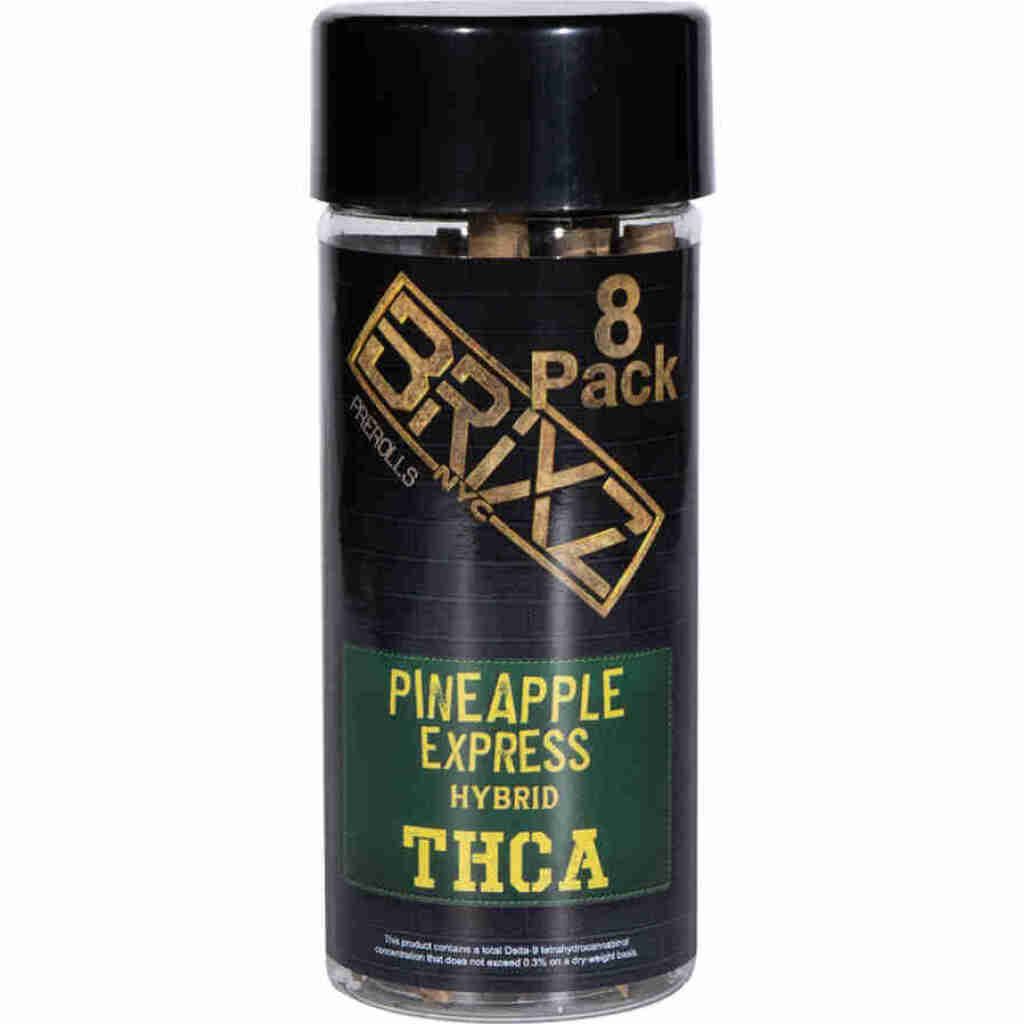 BRIXZ THCa 8-Pack Pre-Rolls 6g Pineapple Express