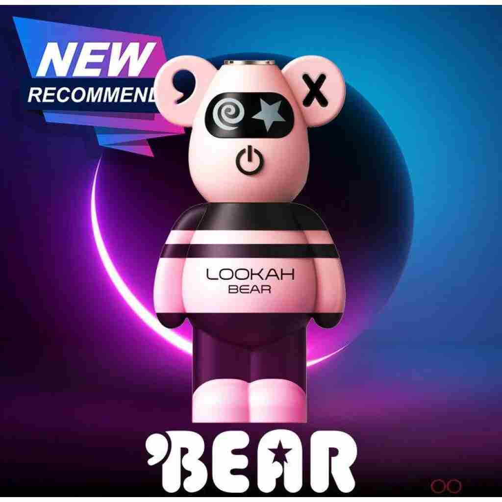 lookah bear 510 vape hardware pink