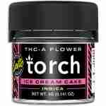 torch premium thca flower jar 4g ice cream cake.
