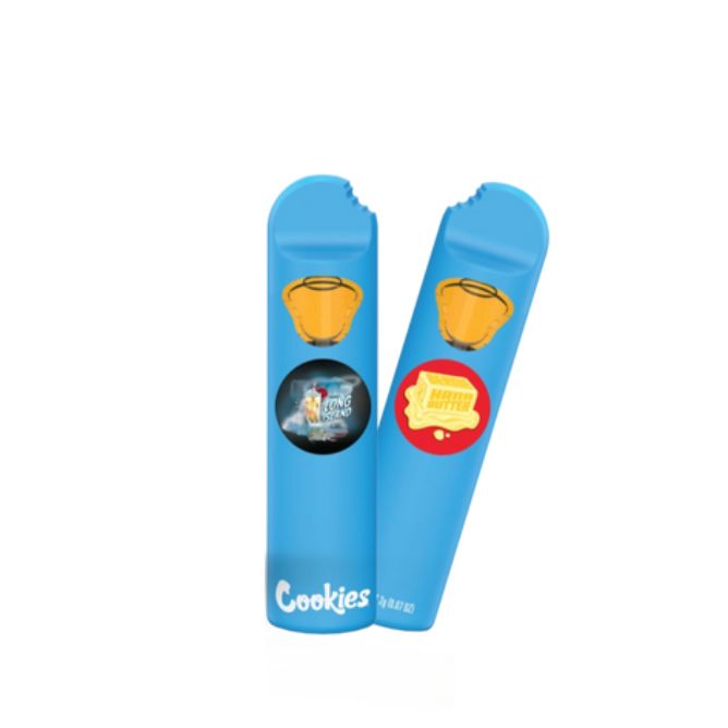 Cookies THCa Vape Dual Chamber Disposable Vape 2g Berniehana Butter & Long Island Iced Tea