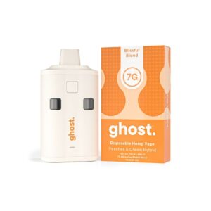 Ghost Blissful Blend Disposable 7g - Peaches & Cream