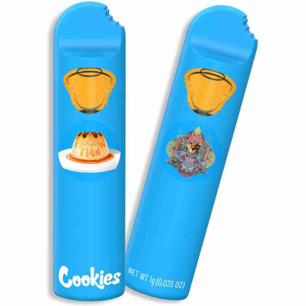 Cookies THCa Vape Dual Chamber Disposable Vape 2g Mexican Flan & Cheetah Piss