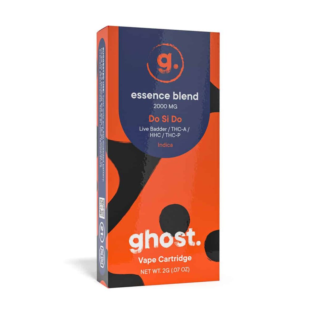 Ghost Essence Blend THCa Cartridges 2g Do-Si-Do