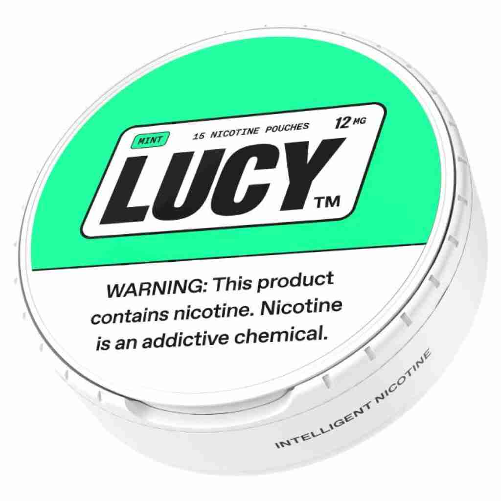 lucy nicotine pouches 12mg 15pc mint