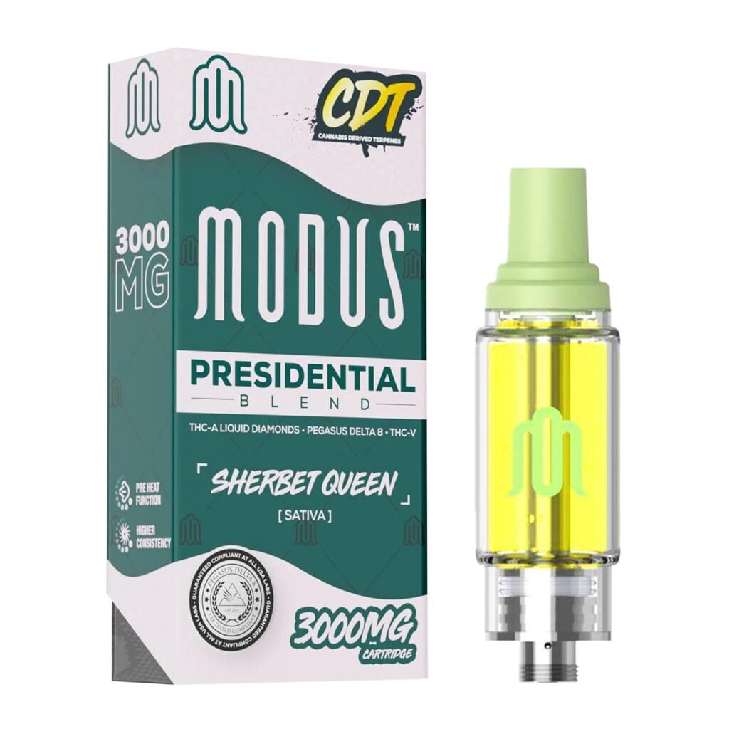 modus presidential blend cartridges 2g Sherbet Queen