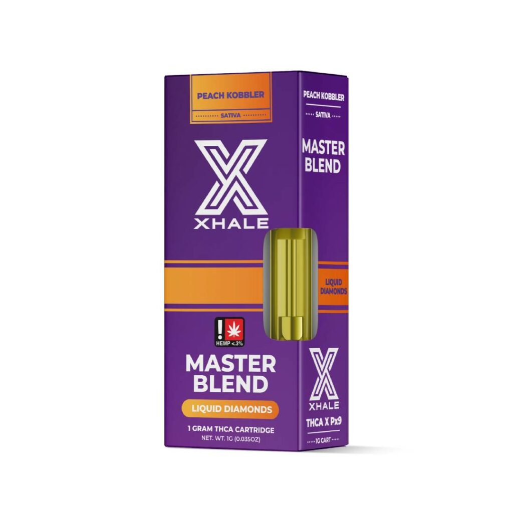 Xhale Master Blend THCa Liquid Diamonds Cartridge 1g