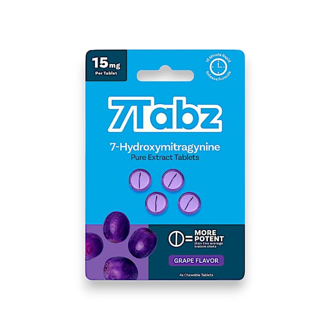 7Tabz 7Hydroxy Tablets 15mg 4pc Grape