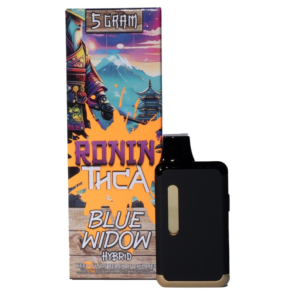 Ronin THCa Disposable Vapes 5g Blue Widow