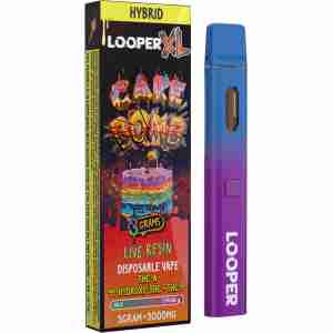 Looper XL Live Resin Disposable Vape 3g