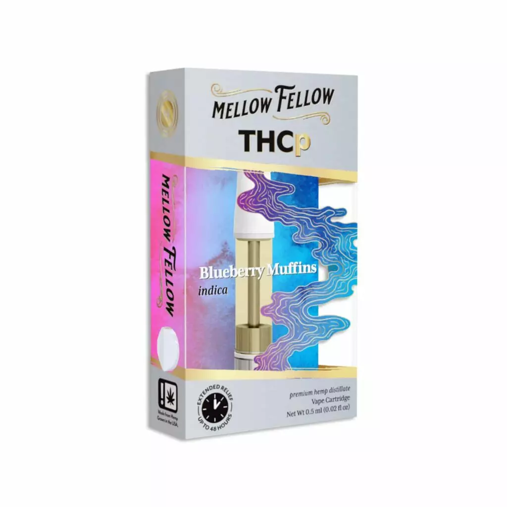 Mellow Fellow THCP Cartridge 0.5g Blueberry Muffins