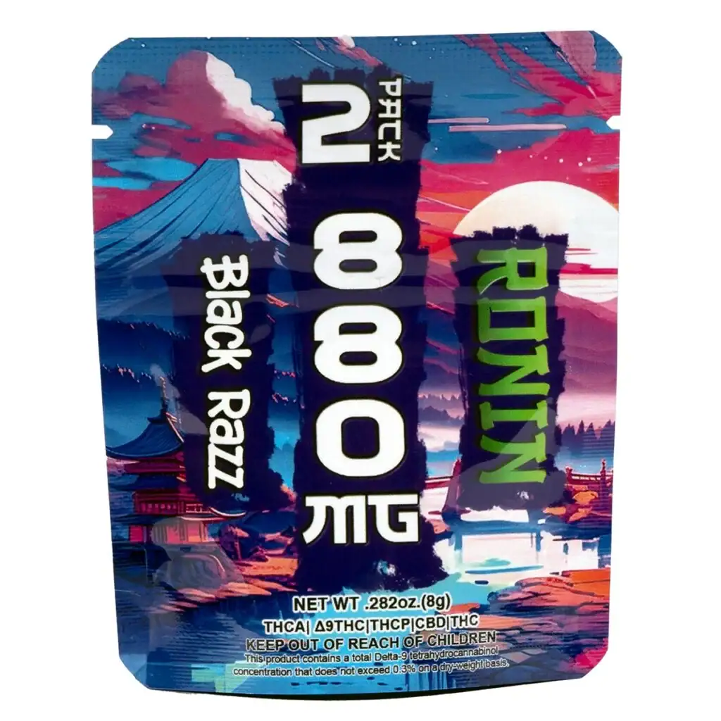 Ronin THCa Gummies 440mg 2pc Black Razz