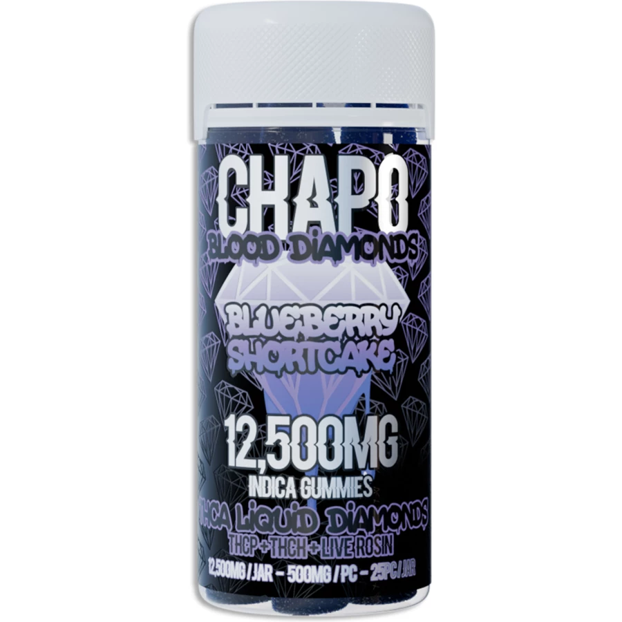 chapo-blood-diamonds-12500mg-gummies-25pc-blueberry-shortcake