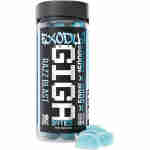 exodus giga bytes 15000mg gummies 30pc razz blast