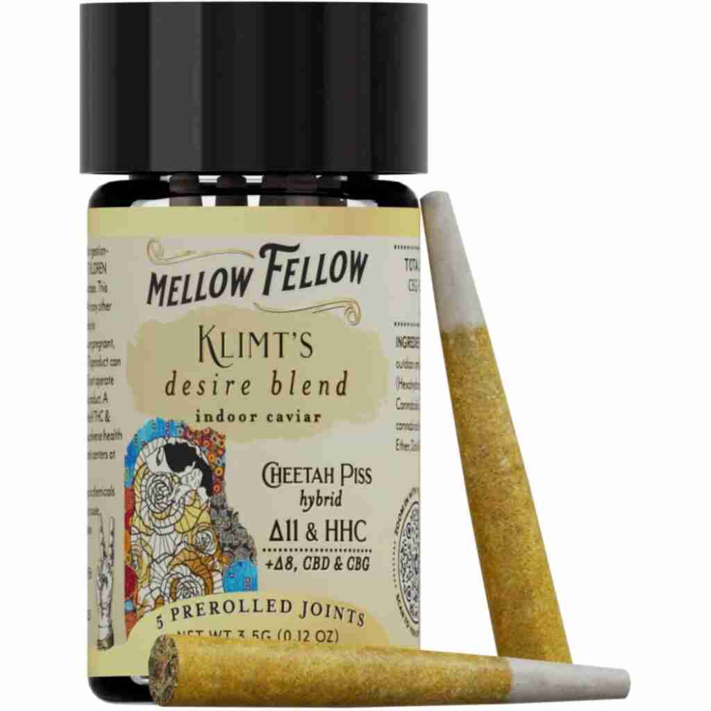 Mellow Fellow Indoor Caviar Pre-Rolls 3.5g Super Silver Haze