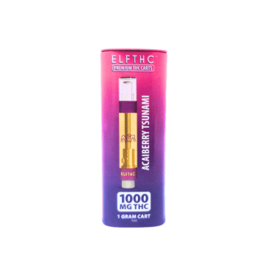 elf thc premium thc cartridge 1g acaiberry tsunami