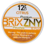 BRIXZNY Nicotine Pouches 12mg - Citrus