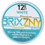 BRIXZNY Nicotine Pouches 12mg - White