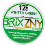 BRIXZNY Nicotine Pouches 12mg - Winter Green