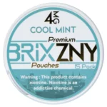 BRIXZNY Nicotine Pouches 4mg - Cool Mint