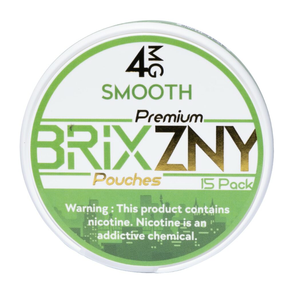 BRIXZNY Nicotine Pouches 4mg - Smooth