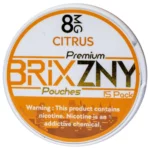 BRIXZNY Nicotine Pouches 8mg - Citrus