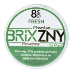 BRIXZNY Nicotine Pouches 8mg - Fresh