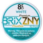 BRIXZNY Nicotine Pouches 8mg - White