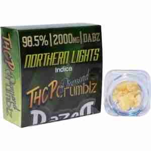 Dazed THCP Diamond Crumblz Dabs 2g (Northern Lights)