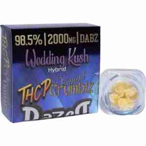 Dazed THCP Diamond Crumblz Dabs 2g (Wedding Kush)