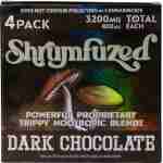 Shrumfuzed Nootropic Trippy Psychedelic Mushroom Chocolate 4pc dark chocolate.