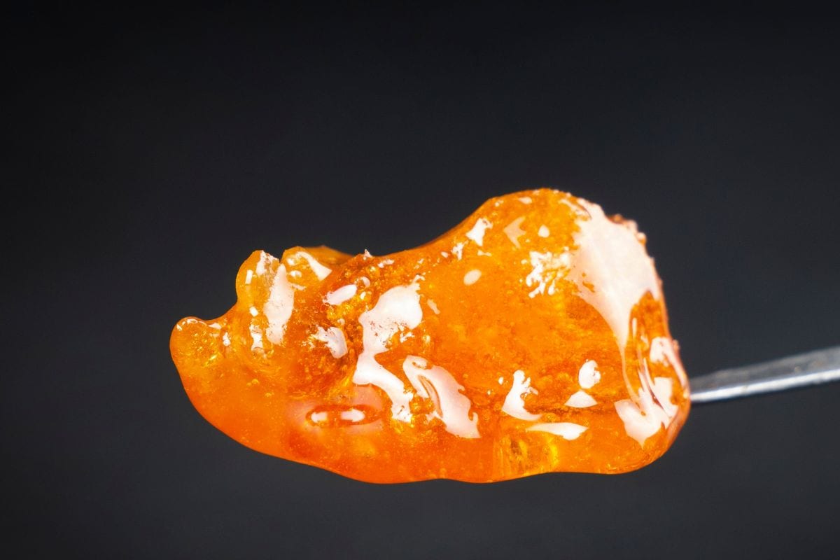 THCa Diamonds after heating