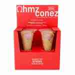 exodus ohmz conez 7 oh edible cones 2pc strawberry