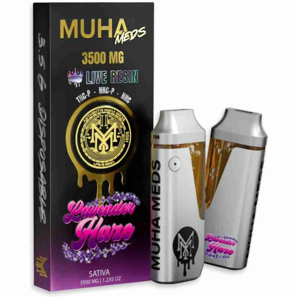 Muha Meds THCP Live Resin Disposable 3.5gLavender Haze