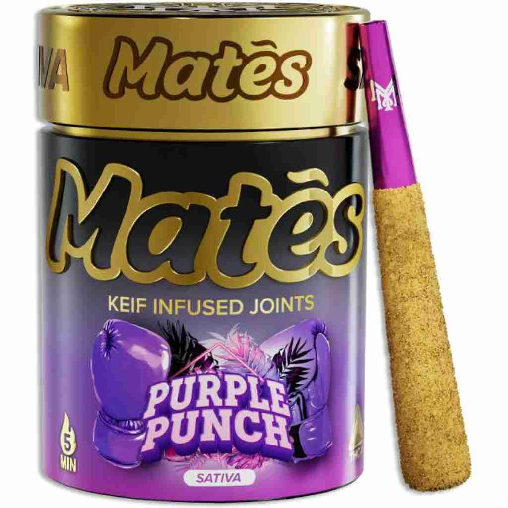 muha meds mates thca prerolls 5pc purple punch