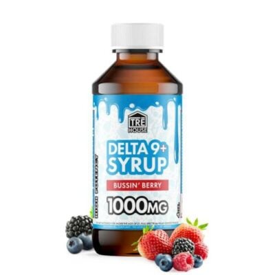 tre house delta 9 syrup 1000mg bussin berry