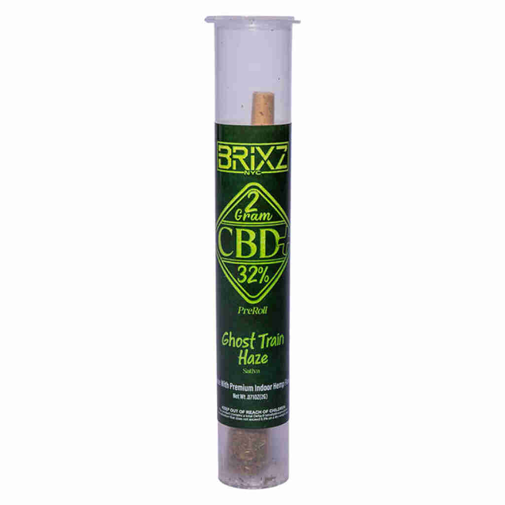 BRIXZ NYC CBD+ Pre-Roll 2g - Ghost Train Haze