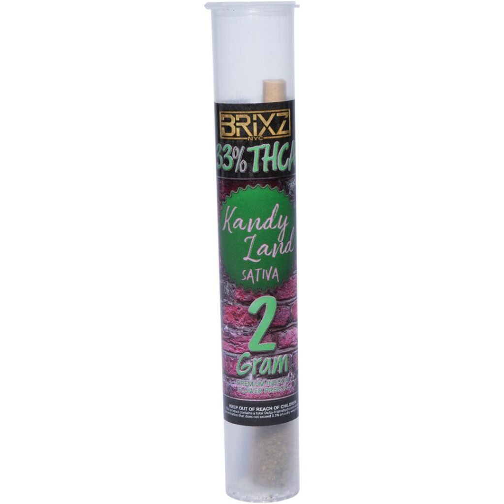 BRIXZ NYC THCA Pre-Roll 2g Kandy Land (Sativa)