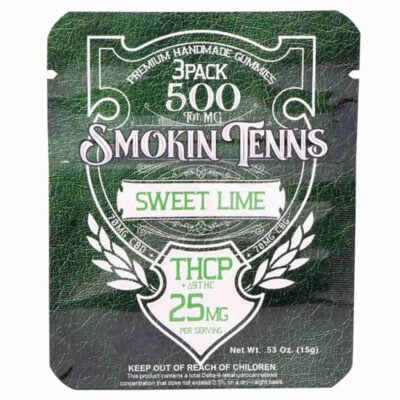 Smokin Tenns THCP Gummies 165mg 3pc -(Sweet Lime)